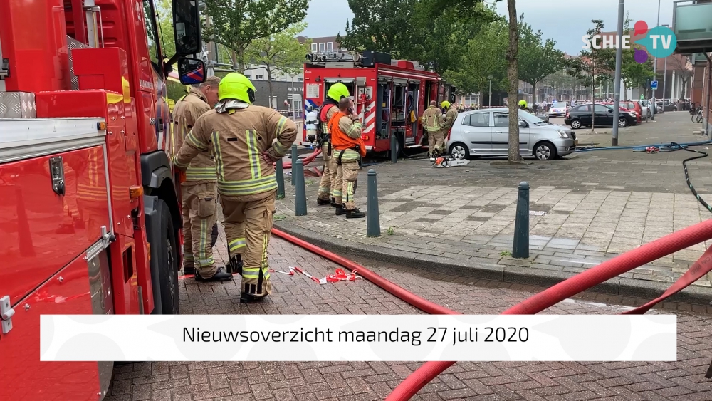 Nieuwsoverzicht van maandag 27 juli 2020