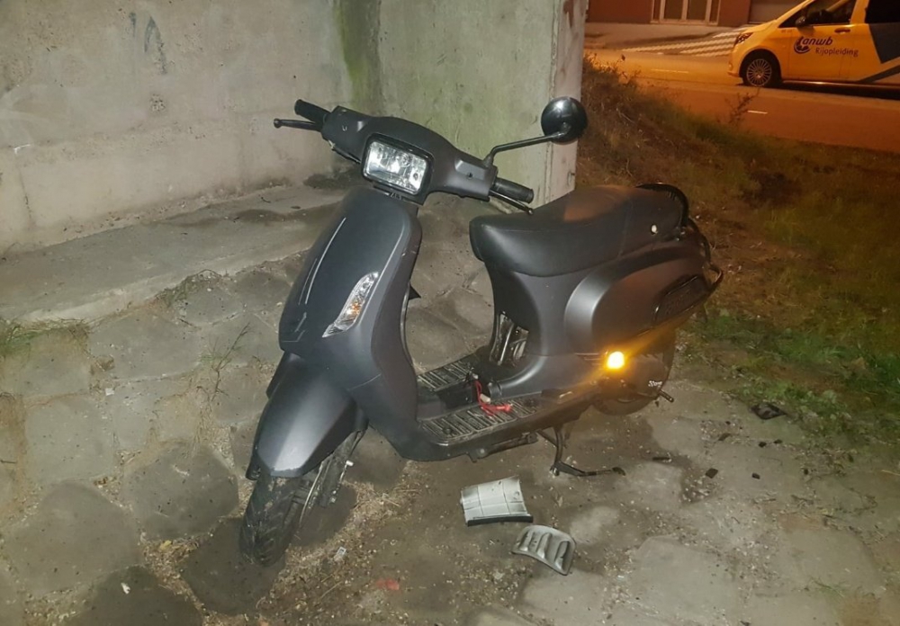 Handhaving vindt gestolen scooter én gestolen kentekenplaat