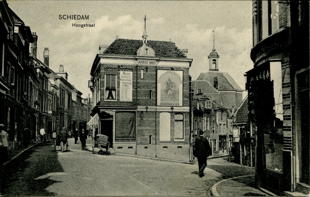 Hoogstraat-tentoonstelling Historische Vereniging Schiedam vanaf 29 juni