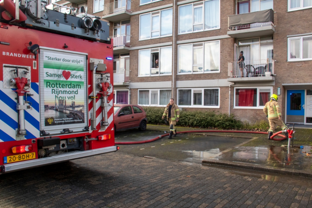 Brand in de Willem Pijperstraat