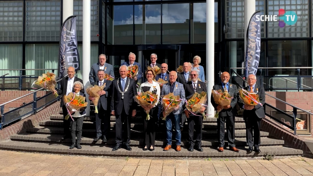 Zestien Schiedammers krijgen dit jaar een lintje