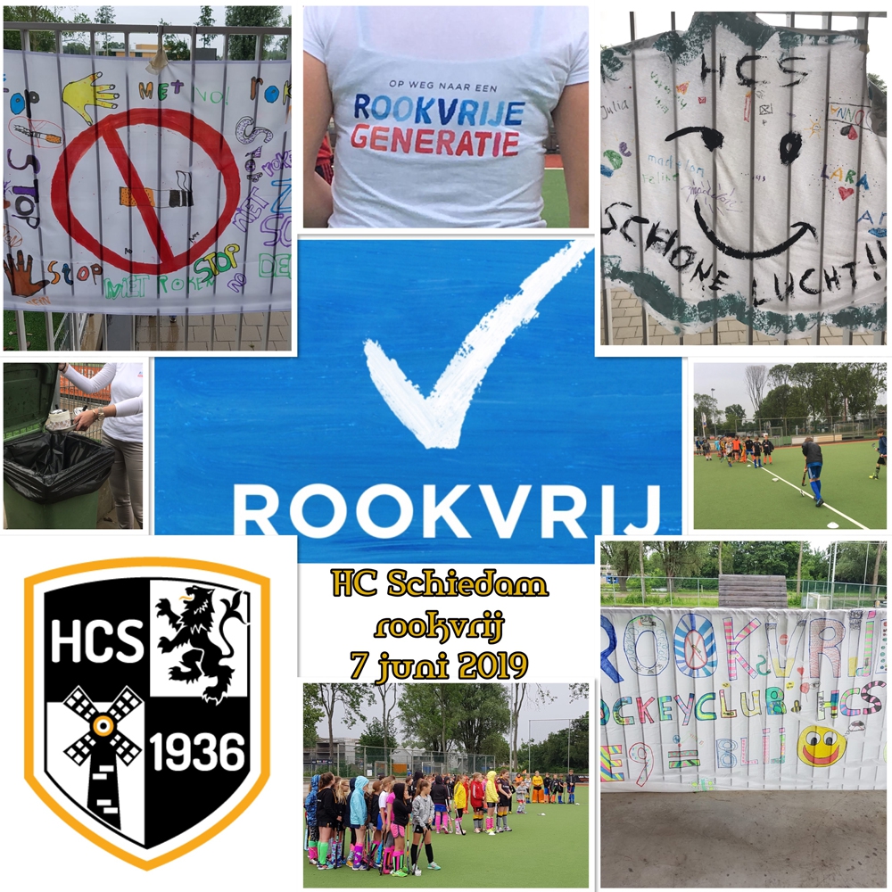 HC Schiedam rookvrij op één rookplek na