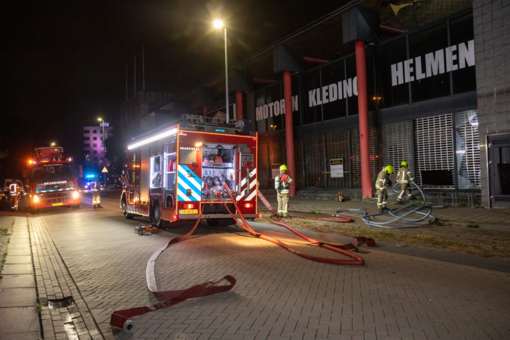 Weer brand in pand op A-locatie aan A20