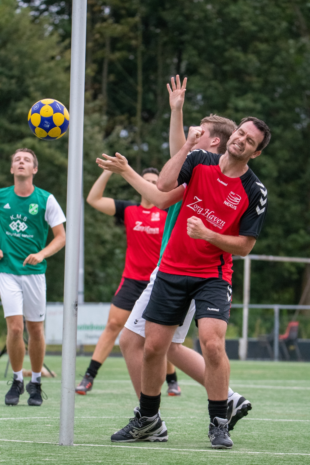 Korfballers Nexus beginnen nieuwe competitie met eenvoudige zege