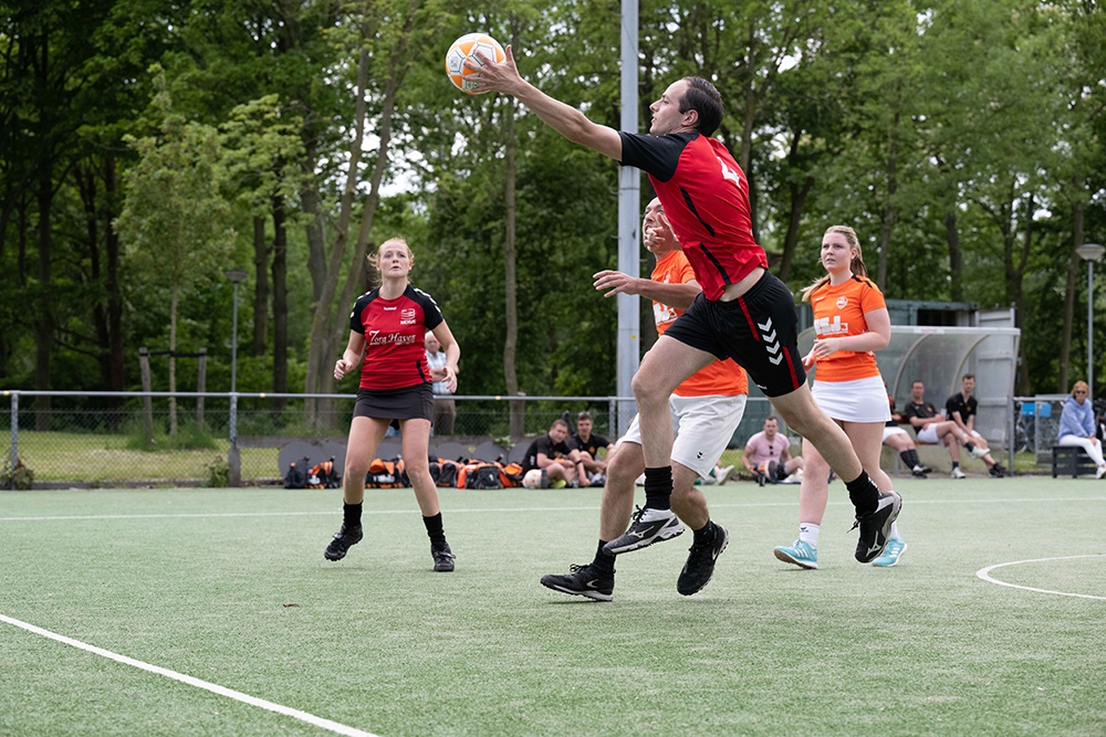 Geflatteerd verlies voor de Schiedamse korfballers van Nexus