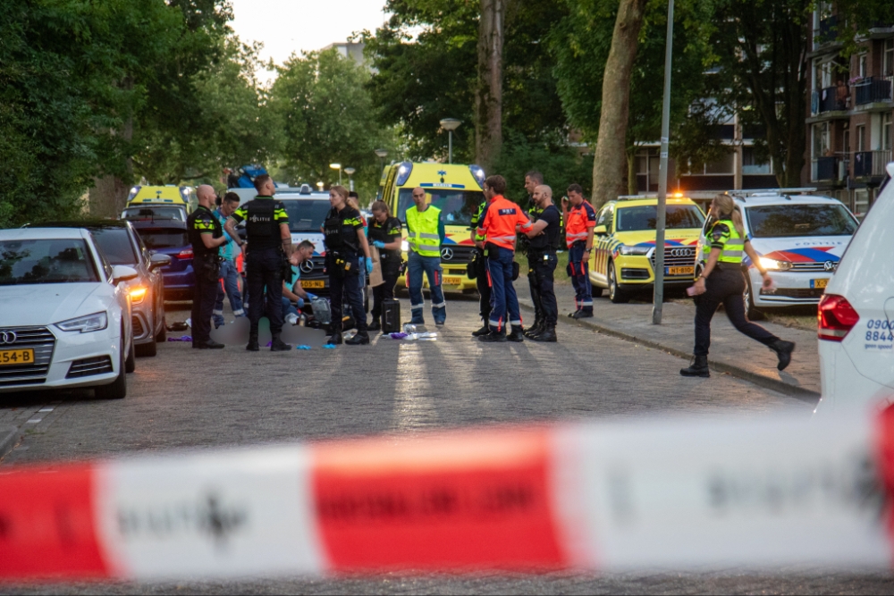 Schiedammer (27) op straat overleden na schietpartij