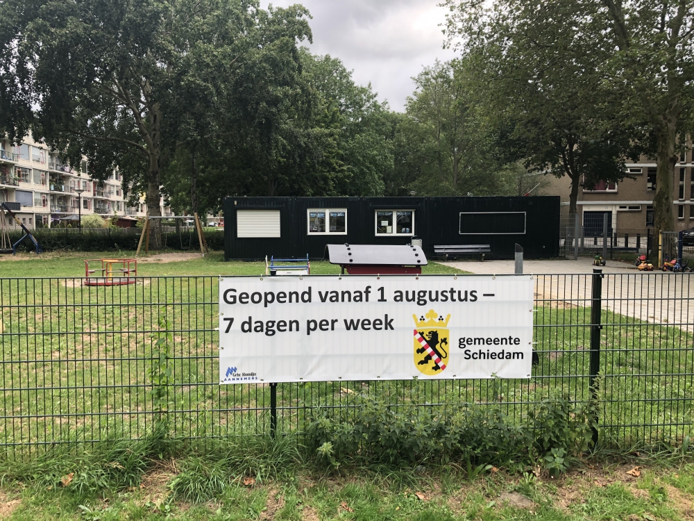 Speeltuin Puccinistraat vanaf morgen elke dag open, zonder toezicht