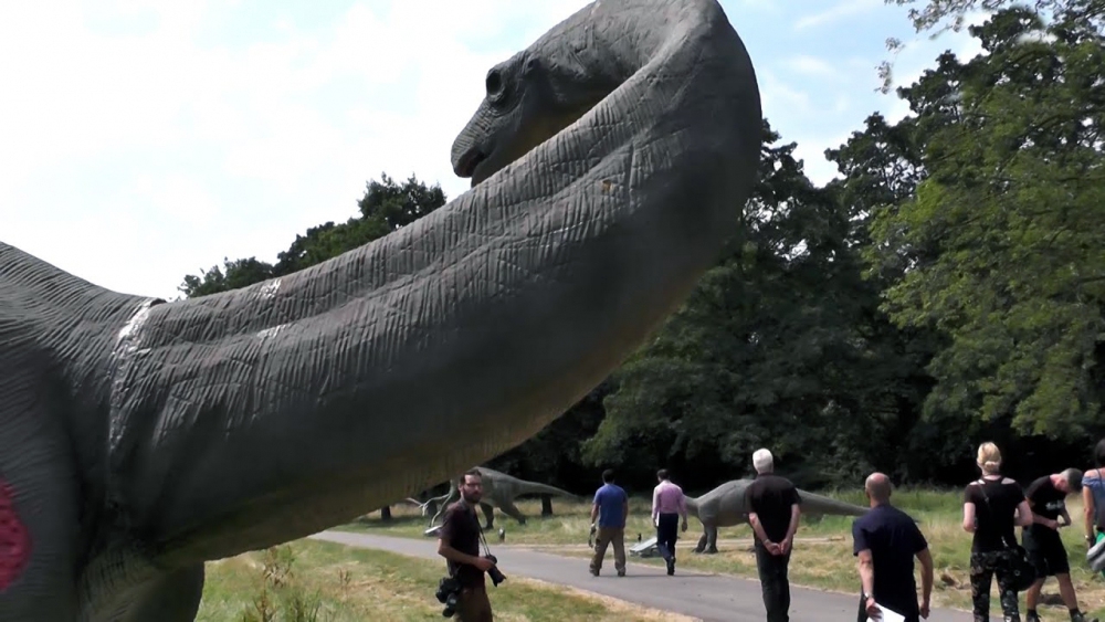 De dino&#039;s komen helemaal niet meer naar Schiedam