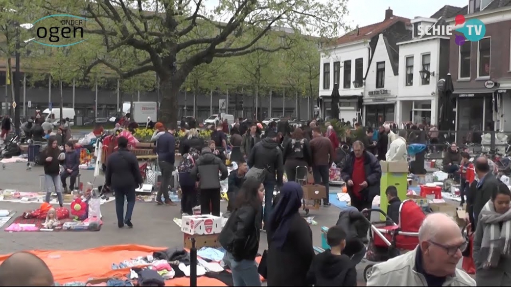 Geen Koningsnacht en Koningsdag in Schiedam Centrum