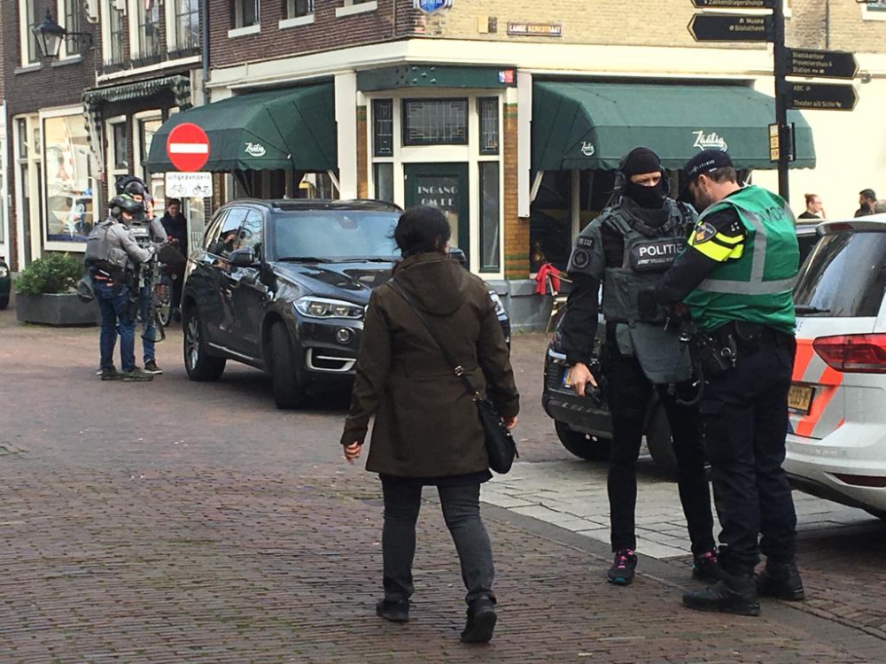 Aanhouding na melding van een schietpartij in het centrum van Schiedam