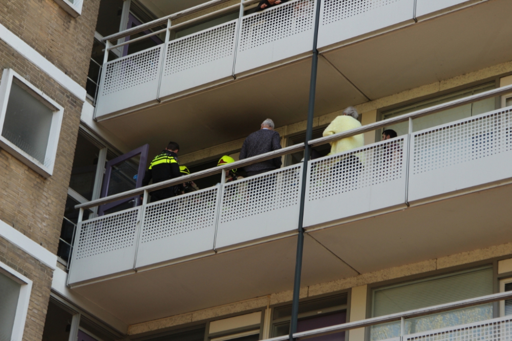 Brand in keuken van woning aan de Mozartlaan