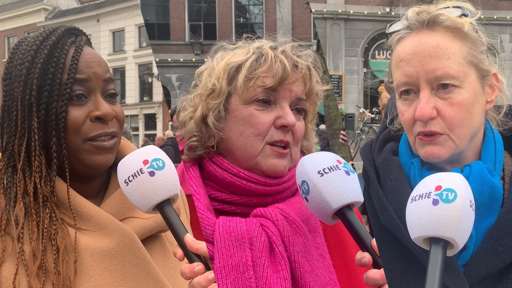 Deze drie vrouwen staan aan de top van de Schiedamse politiek, &#039;maar er moet nog veel gebeuren&#039;