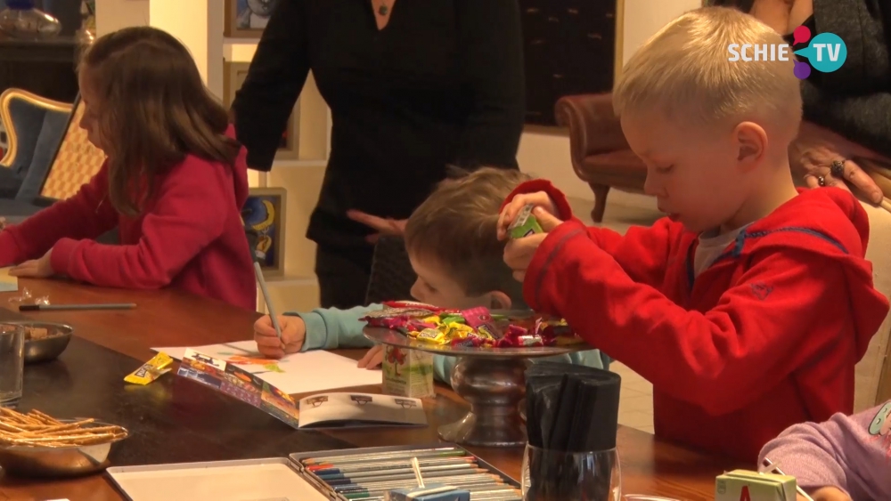 Kinderen inspireren de wereldberoemde Schiedamse kunstenaar Jacques Tange nog altijd