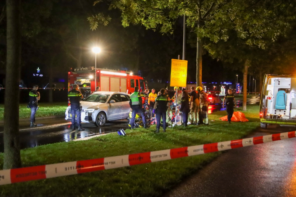 Ernstig ongeval in Spaanse Polder; Schiedamse bestuurder overleden