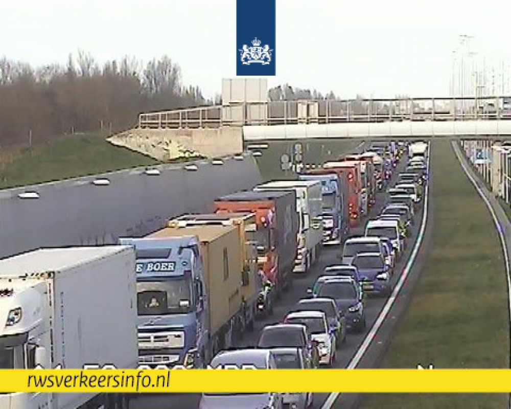 File door ongeval in Beneluxtunnel