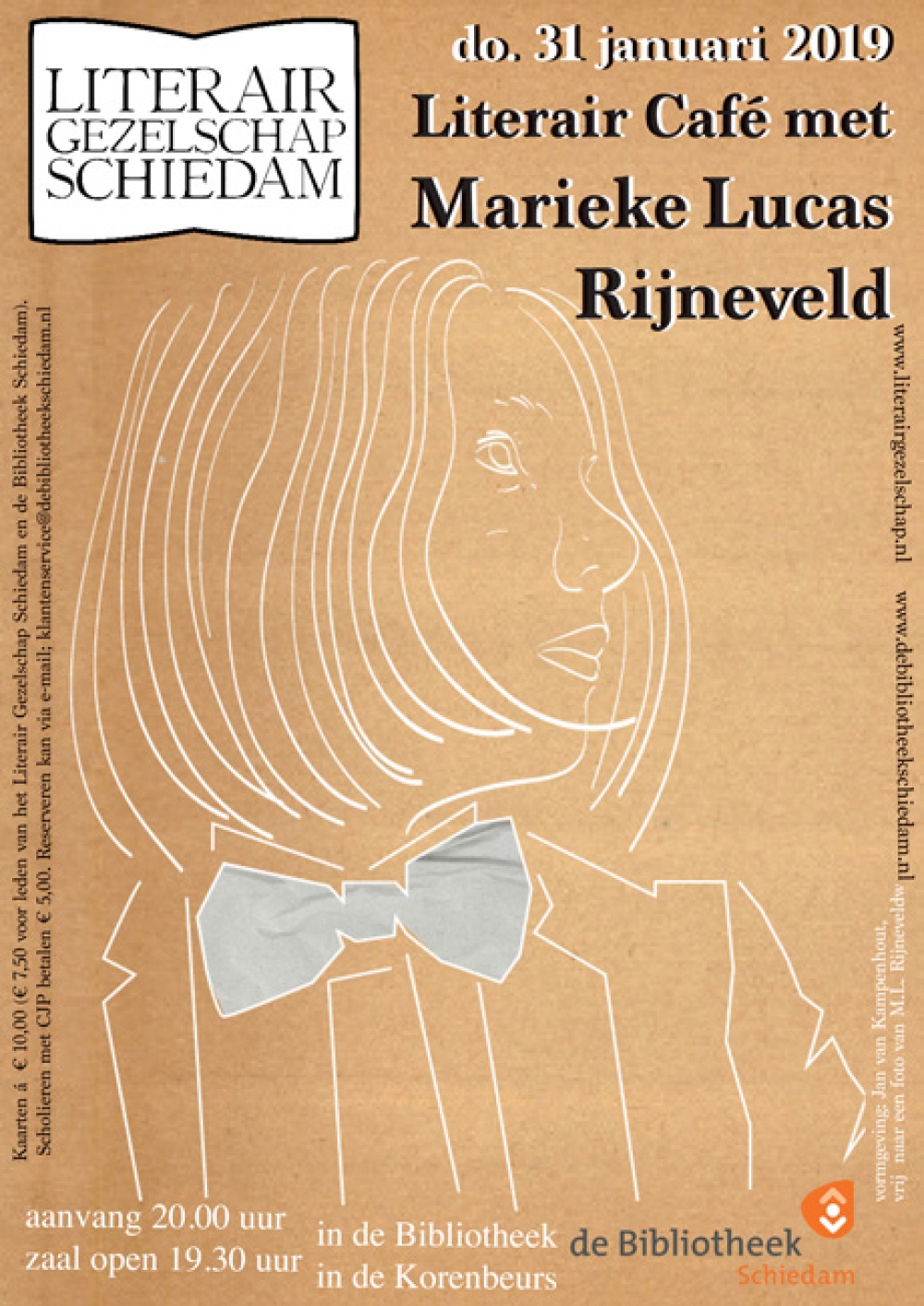 Marieke Lucas Rijneveld in Literair Cafe