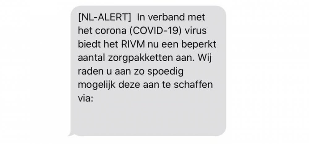 Waarschuwing voor valse &#039;NL-alert&#039;