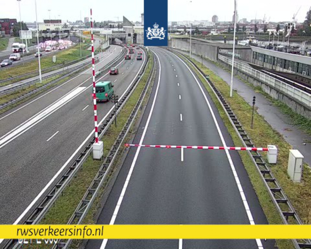 Buis Beneluxtunnel nog tot 10:00 uur gesloten