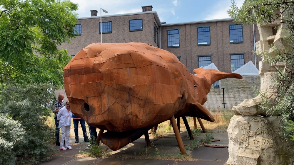 ‘De walvis’ had de kers op de taart moeten zijn van de tentoonstelling Beest