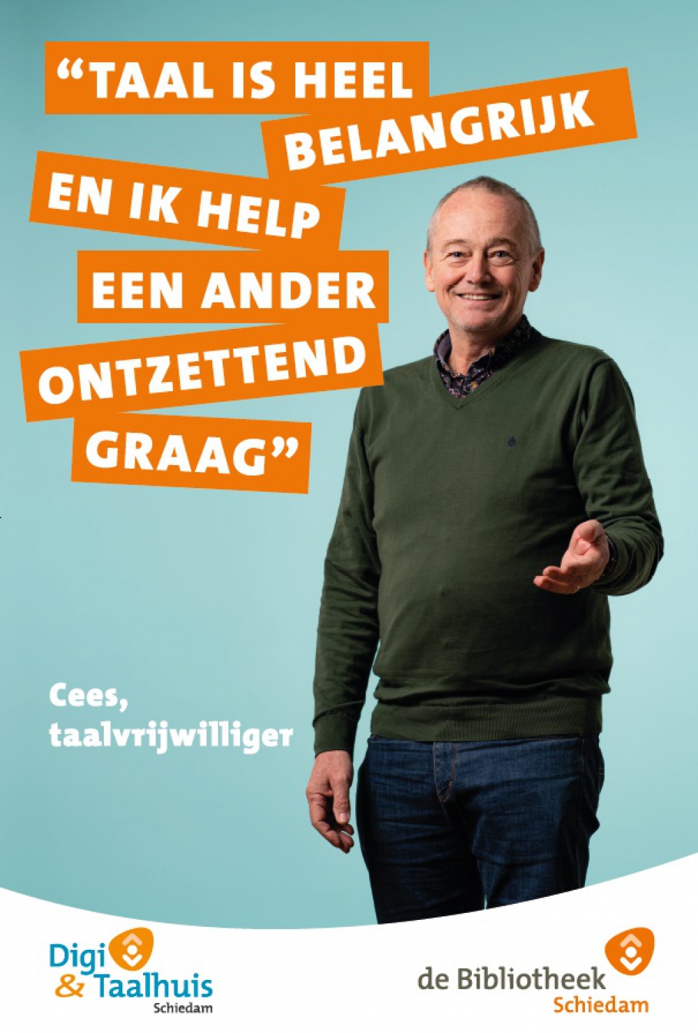 Bibliotheek start wervingscampagne voor vrijwilligers