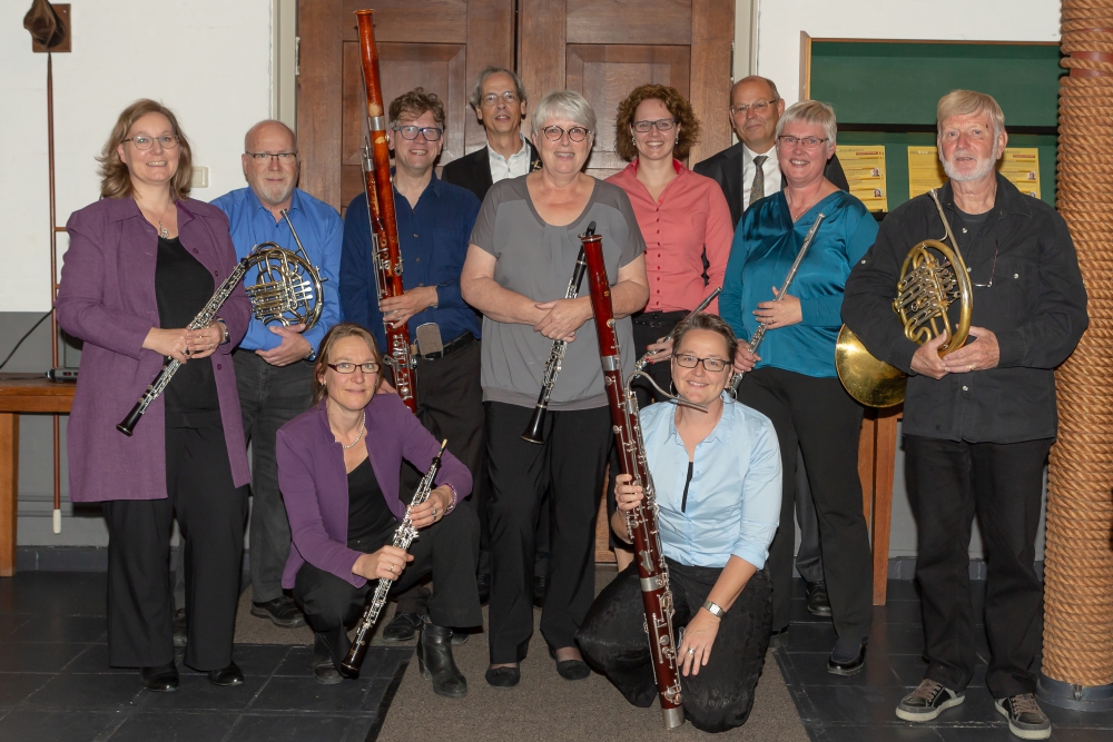 Blazersensemble Musica Senza Corde geeft inloopconcert in Grote of Sint Janskerk