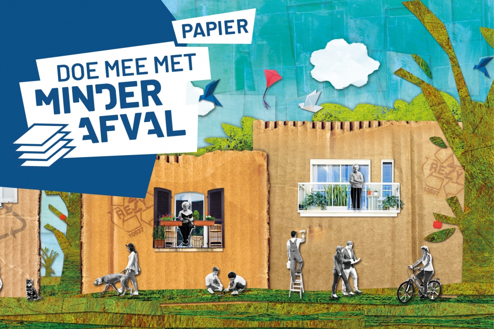 Juni actiemaand: &#039;minder afval door minder papier in huis&#039;