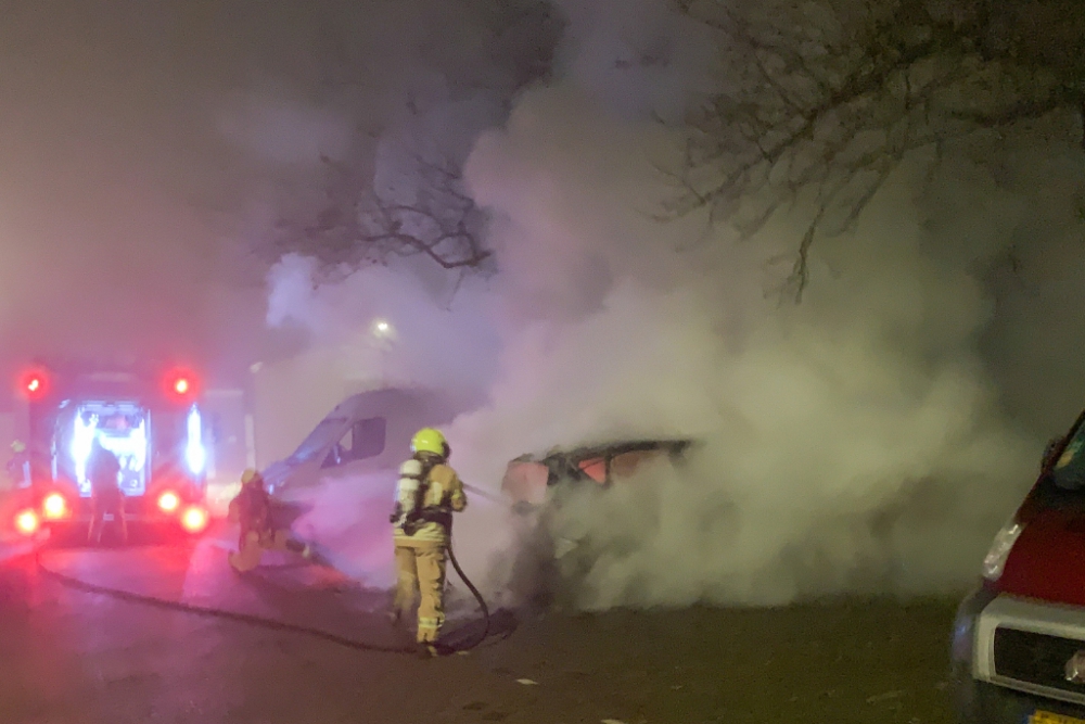 Auto in brand in Kethel