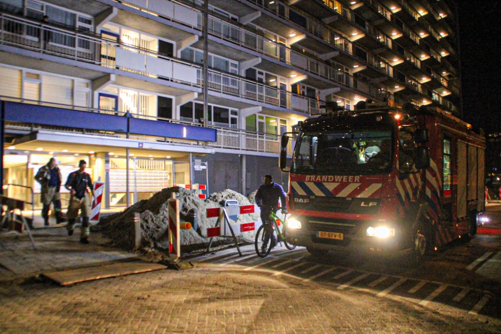 Brandweer gealarmeerd voor gaslucht bij flat