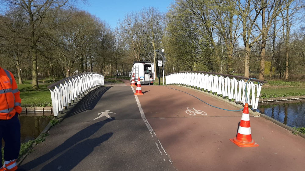 Irado reinigt bruggen en tunnels