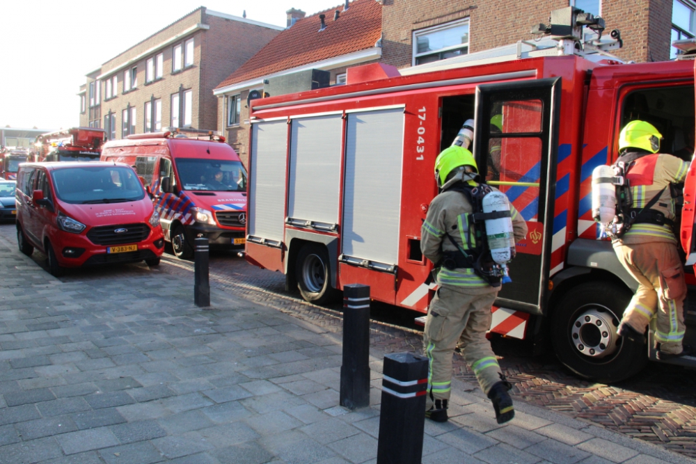 Brandweer zoekt tevergeefs naar brand